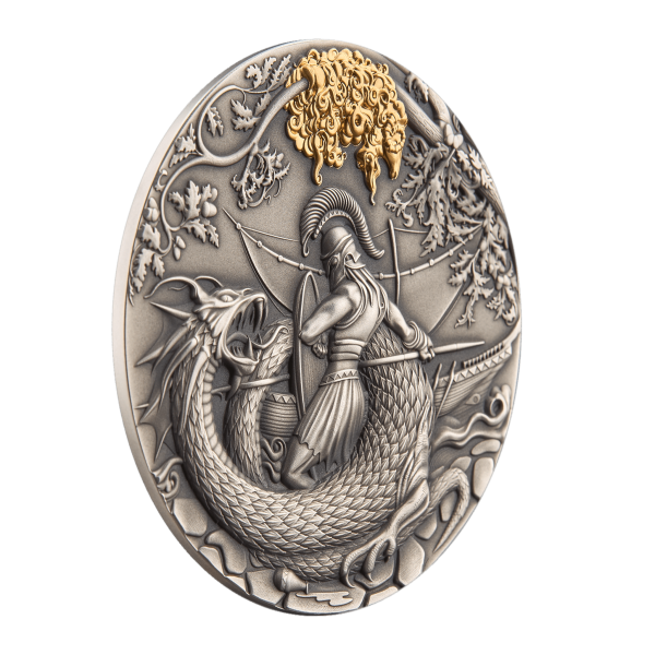 5 dollar silver collectable coin Jason and the Argonauts
